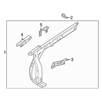 Ford OE - Fender - Structural Components & Rails