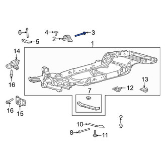 Ford OE - Drive Shaft Center Support Bolt