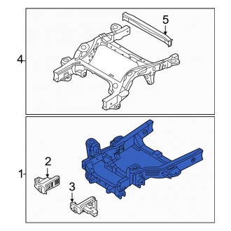 Ford OE MB3Z5035A - Frame Crossmember