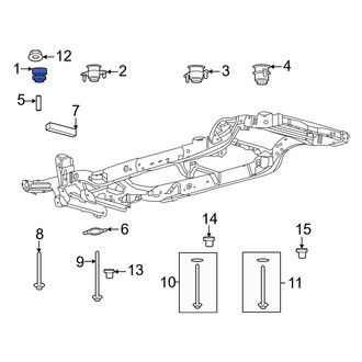 Ford OE - Front Upper Body Mount Cushion