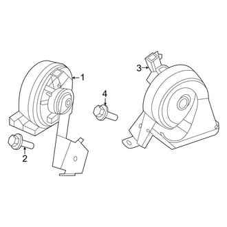 Ford OE - Electrical - Horn