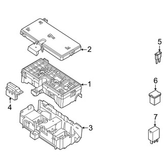 Ford OE - Electrical Components (Fuse and Relays)
