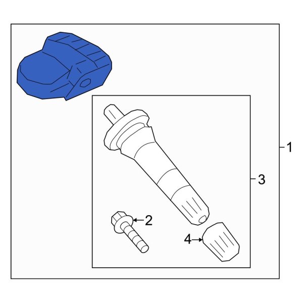 Tire Pressure Monitoring System (TPMS) Sensor