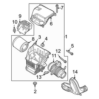 Ford OE - Engine - Air Intake (Base / Badlands / Big Bend / Black Diamond / Outer Banks 2.3L)