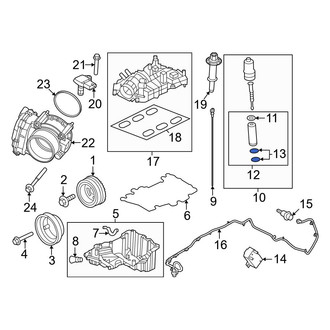 Ford OE - Engine Oil Filter Housing O-Ring