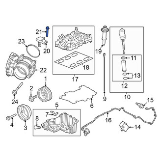 Ford OE - Exhaust Gas Recirculation (EGR) Valve Bolt