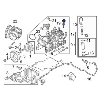 Ford OE - Engine Intake Manifold Bolt