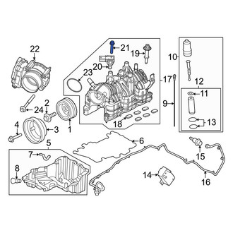 Ford OE - Exhaust Gas Recirculation (EGR) Valve Bolt
