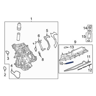Ford OE - Left Outer Engine Valve Cover Gasket