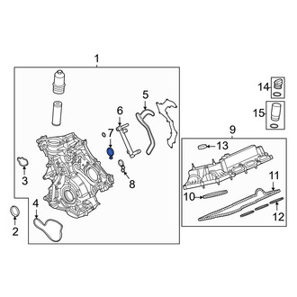 Ford OE - Engine Oil Pump Pickup Tube Gasket