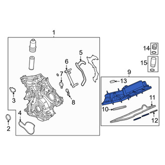 Ford OE - Right Engine Valve Cover