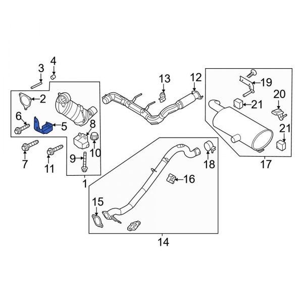 Catalytic Converter Bracket