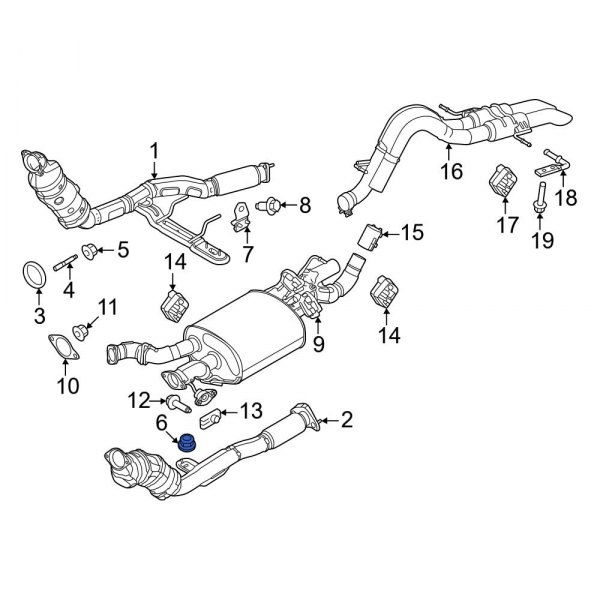 Catalytic Converter Nut