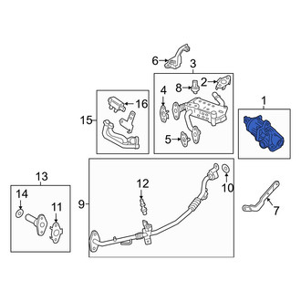 Ford OE - Exhaust Gas Recirculation (EGR) Valve
