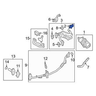 Ford OE - Exhaust Gas Recirculation (EGR) Tube Gasket