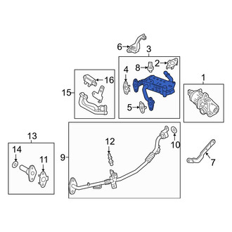 Ford OE - Exhaust Gas Recirculation (EGR) Cooler