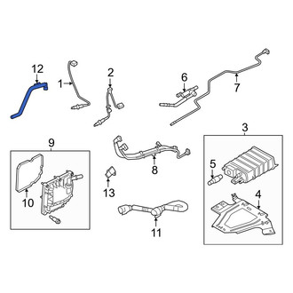 Ford OE - PCV Valve Hose