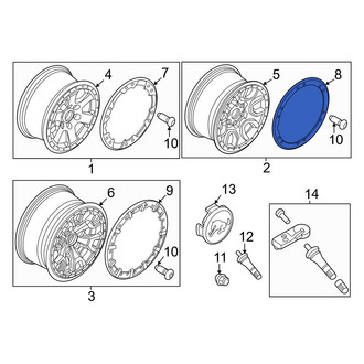 Ford OE - Wheel Trim Ring