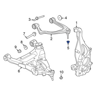 Ford OE - Front Upper Suspension Control Arm Nut