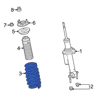 Ford OE - Front Coil Spring
