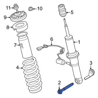 Ford OE - Suspension Strut Bolt