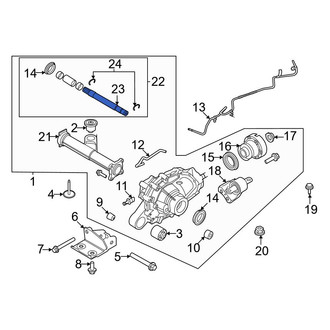 Ford OE - Rear Right Drive Axle Shaft