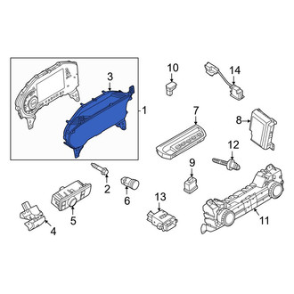 Ford OE - Instrument Panel Lens