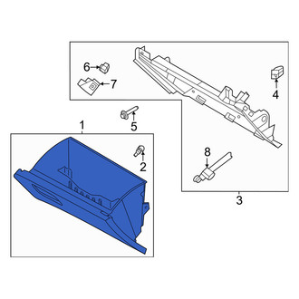 Ford OE - Front Glove Box