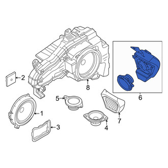 Ford OE - Rear Left Speaker