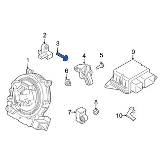 Ford OE - Center Air Bag Impact Sensor Screw