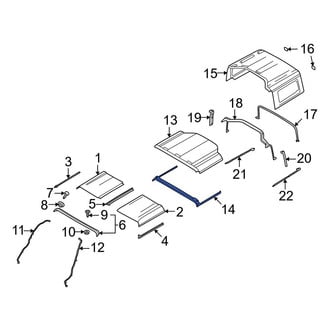 Ford OE - Roof Panel Weatherstrip