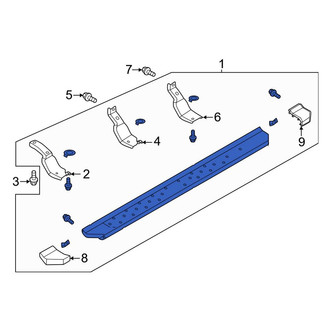 Ford OE - Left Running Board