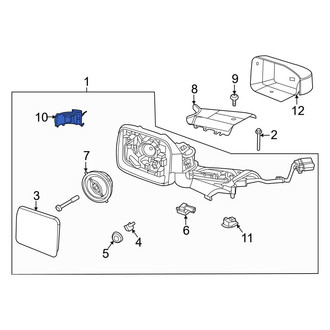 Ford OE - Front Left Turn Signal Light Assembly