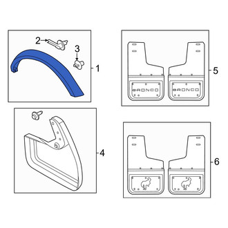 Ford OE - Front Left Fender Flare