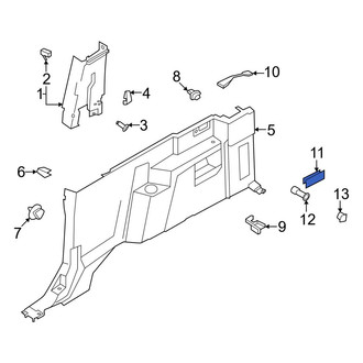 Ford OE - Rear Right Cargo Area Light