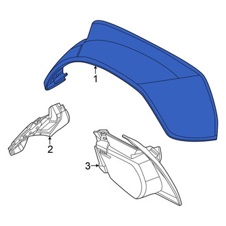 Ford OE - Rear Right Fender Flare