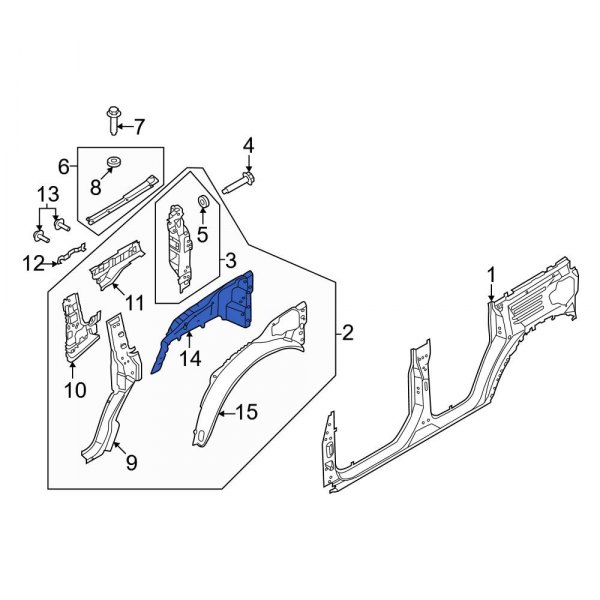 Wheel Housing Side Panel