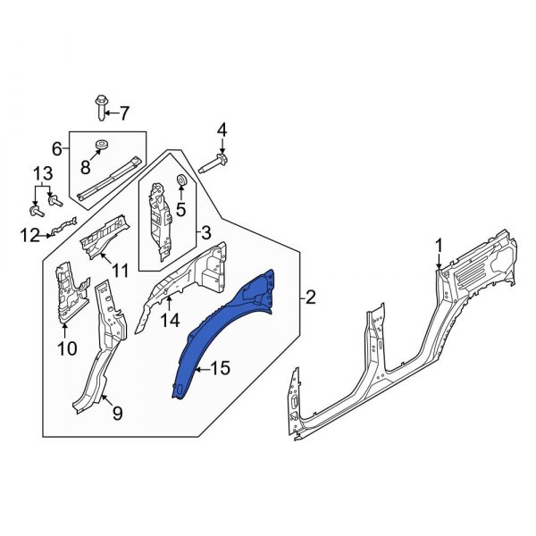 Wheel Housing Side Panel