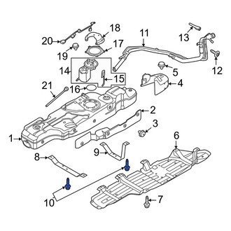 Ford OE - Fuel Tank Shield Bolt
