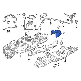 Ford OE - Upper Fuel Tank Shield