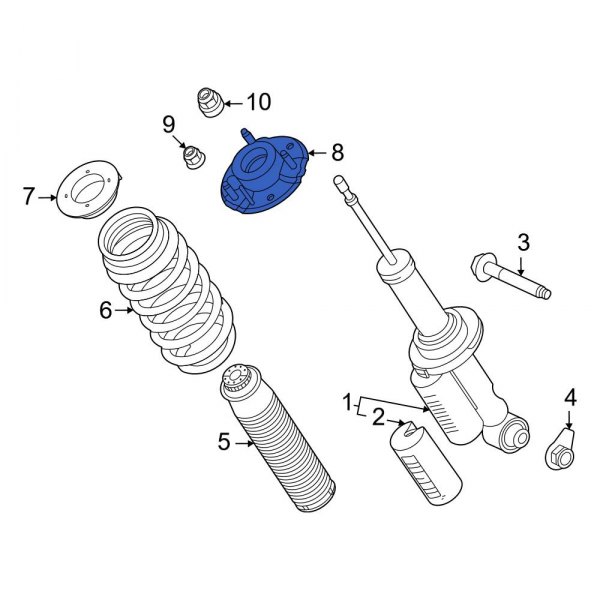 Suspension Shock Absorber Mount