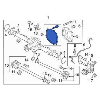 Ford OE - Axle Housing Cover Gasket