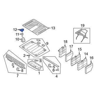 Ford OE - Tie Down Hook Cap