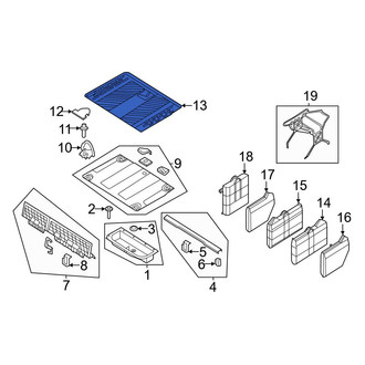 Ford OE - Rear Cargo Cover