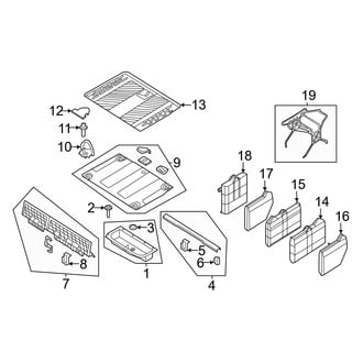 Ford OE - Rear Body & Floor - Interior Trim (4 Doors)