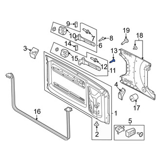 Ford OE - Door Hinge Bolt