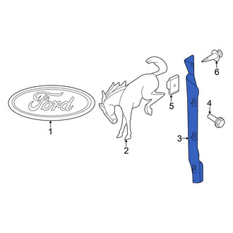 Ford OE - Rear Right Tail Light Cover
