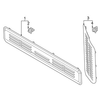 Ford OE - Back Door - Interior Trim