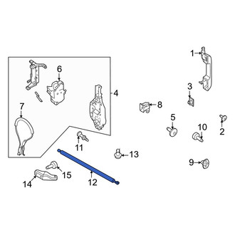 Ford OE - Rear Door Lift Support