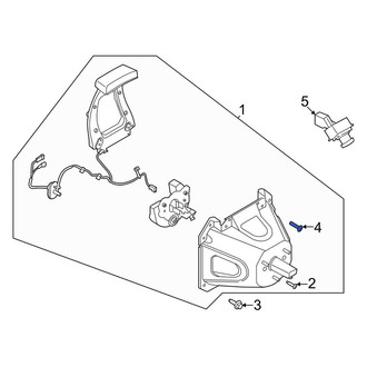 Ford OE - Spare Tire Carrier Screw